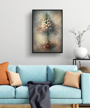 Summer snowflake (Leucojum Aestivum) Oil Painting Style Art Print - Whimsical Painting Framed Plant Wall Art 15 Summer snowflake (Leucojum Aestivum) Oil Painting Style Art Print - Whimsical Painting Framed Plant Wall Art - Image 2