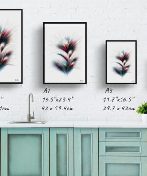 Stipa ichu (Jarava ischu) Watercolour Painting Style Art Print - Illustration Framed Plant Wall Art 17 Stipa ichu (Jarava ischu) Watercolour Painting Style Art Print - Illustration Framed Plant Wall Art - Image 4