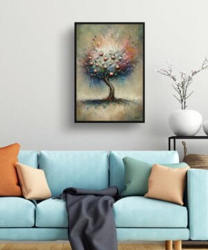 Apple tree (Malus Domestica) Oil Painting Style Art Print - Whimsical Painting Framed Plant Wall Art 23 Apple tree (Malus Domestica) Oil Painting Style Art Print - Whimsical Painting Framed Plant Wall Art - Image 10
