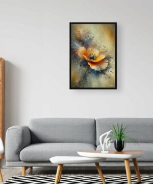 California Poppy (Eschscholzia) Oil Painting Style Art Print - Whimsical Painting Framed Plant Wall Art 20 California Poppy (Eschscholzia) Oil Painting Style Art Print - Whimsical Painting Framed Plant Wall Art - Image 7