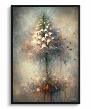 Summer snowflake (Leucojum Aestivum) Oil Painting Style Art Print - Whimsical Painting Framed Plant Wall Art 18 Summer snowflake (Leucojum Aestivum) Oil Painting Style Art Print - Whimsical Painting Framed Plant Wall Art - Image 5