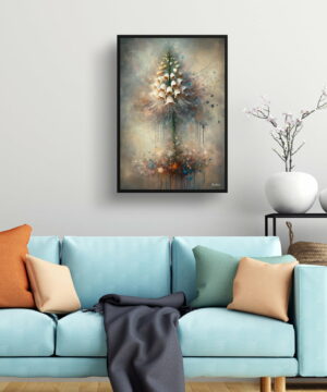 Summer snowflake (Leucojum Aestivum) Oil Painting Style Art Print - Whimsical Painting Framed Plant Wall Art 19 Summer snowflake (Leucojum Aestivum) Oil Painting Style Art Print - Whimsical Painting Framed Plant Wall Art - Image 6