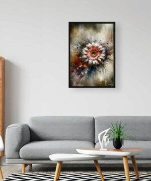 Transvaal daisy (Gerbera) Oil Painting Style Art Print - Whimsical Painting Framed Plant Wall Art 20 Transvaal daisy (Gerbera) Oil Painting Style Art Print - Whimsical Painting Framed Plant Wall Art - Image 7