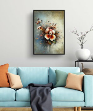 Twinspur (Diascia personata) Oil Painting Style Art Print - Whimsical Painting Framed Plant Wall Art 23 Twinspur (Diascia personata) Oil Painting Style Art Print - Whimsical Painting Framed Plant Wall Art - Image 10