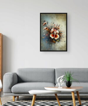 Twinspur (Diascia personata) Oil Painting Style Art Print - Whimsical Painting Framed Plant Wall Art 24 Twinspur (Diascia personata) Oil Painting Style Art Print - Whimsical Painting Framed Plant Wall Art - Image 11
