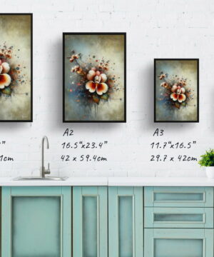 Twinspur (Diascia personata) Oil Painting Style Art Print - Whimsical Painting Framed Plant Wall Art 25 Twinspur (Diascia personata) Oil Painting Style Art Print - Whimsical Painting Framed Plant Wall Art - Image 12