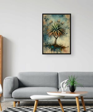 Dragon Tree (Dracaena Marginata) Oil Painting Style Art Print - Whimsical Painting Framed Plant Wall Art 24 Dragon Tree (Dracaena Marginata) Oil Painting Style Art Print - Whimsical Painting Framed Plant Wall Art - Image 11