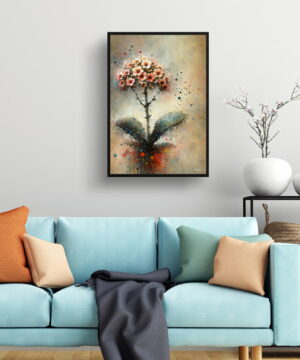 Kalanchoe Oil Painting Style Art Print - Whimsical Painting Framed Plant Wall Art 23 Kalanchoe Oil Painting Style Art Print - Whimsical Painting Framed Plant Wall Art - Image 10