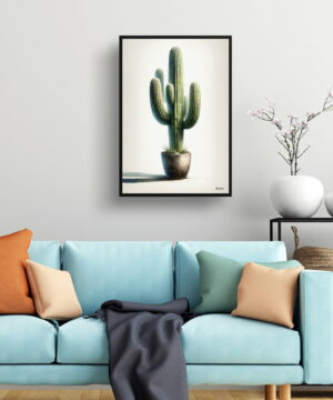 Saguaro Cactus (Carnegiea gigantea) Watercolour Style Art Print - Illustration Painting Framed Plant Wall Art 19 Saguaro Cactus (Carnegiea gigantea) Watercolour Style Art Print - Illustration Painting Framed Plant Wall Art - Image 6